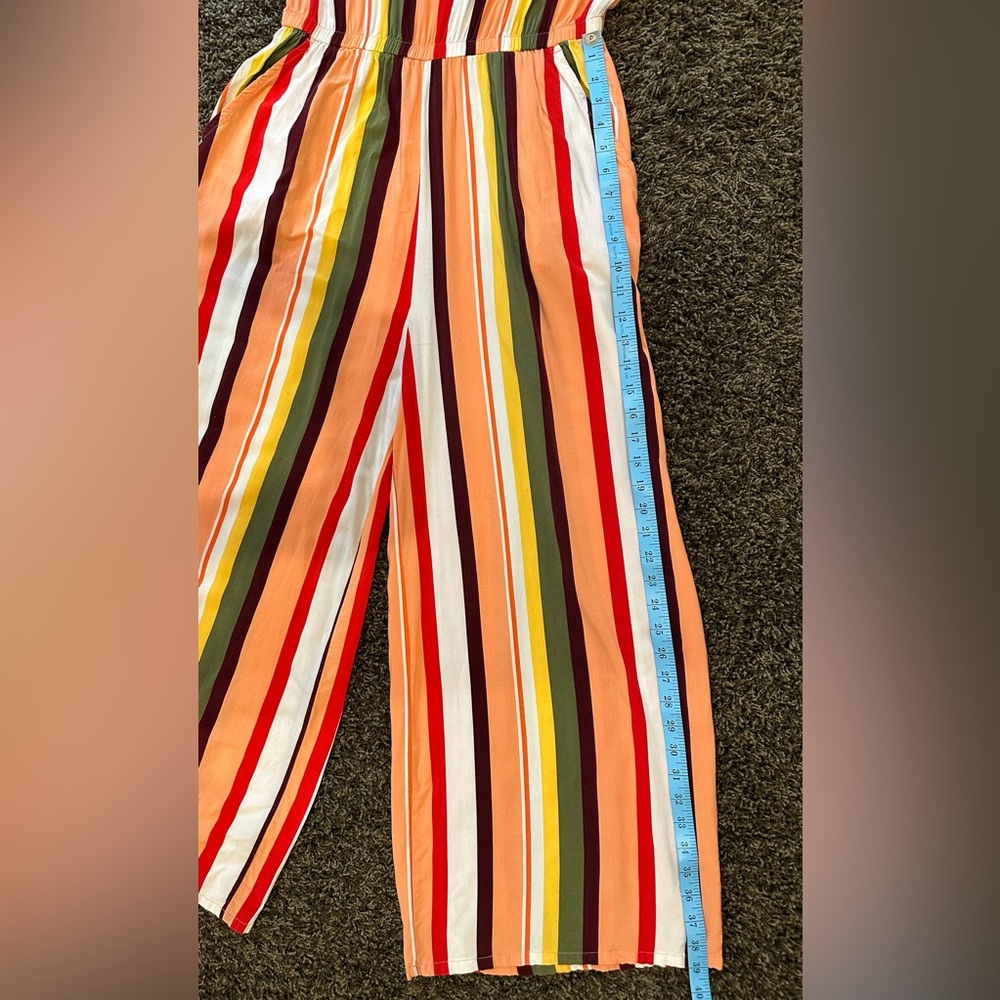 Time and Tru Striped Jumpsuit - Picture 10 of 13